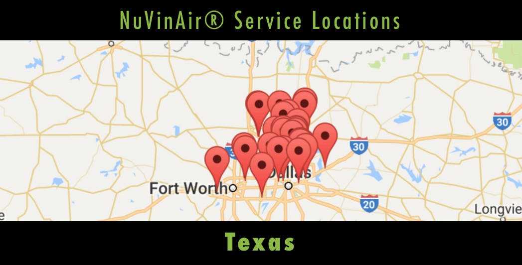 The Texas market is currently NuVinAir's fastest-growing territory.